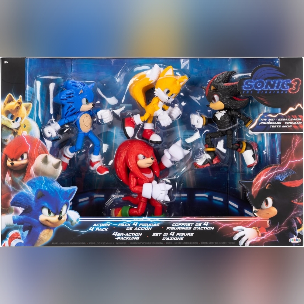 Sonic 3 5" figures